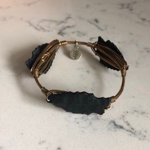 Black Gold Arrowhead Bourbon and Bowties Bracelet